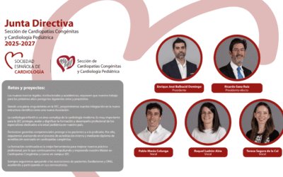 Nueva Junta Directiva de la Sección de Cardiopatías Congénitas y Cardiología Infantil de la SEC